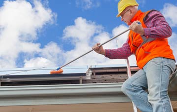 Outlands soft wash roof cleaning